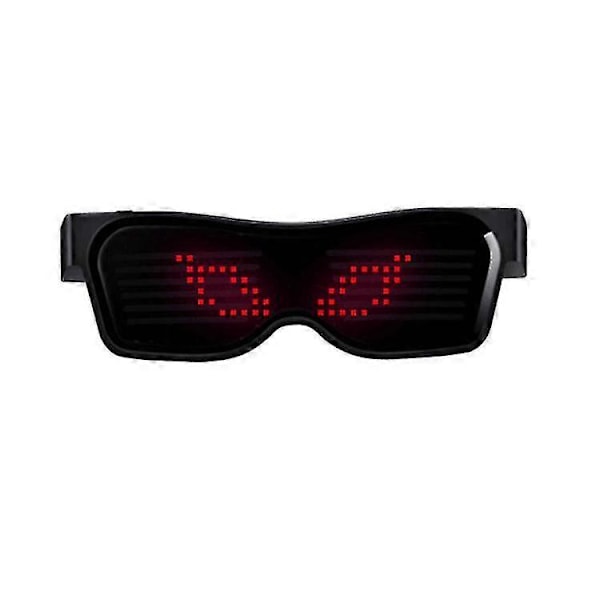 Älylasit LED-valolasit Bluetoothilla red