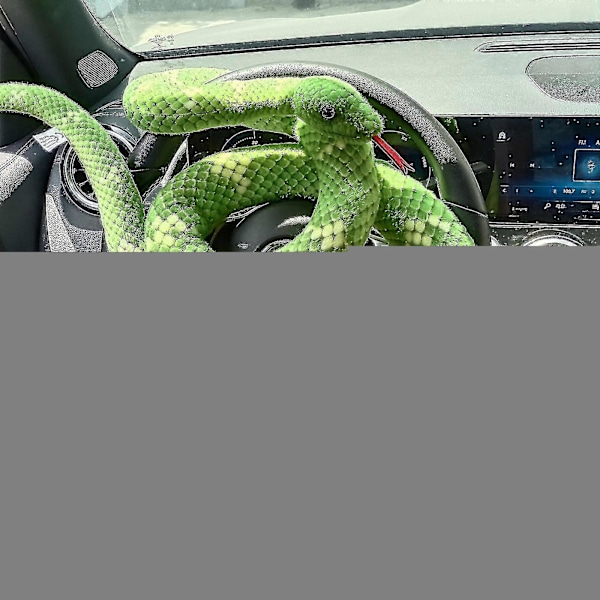 Giant Boa Constrictor Stor Støvet Dyr Slange Giant Snake Plush Realistisk Støvet Slange Legetøj Prank Props Brown