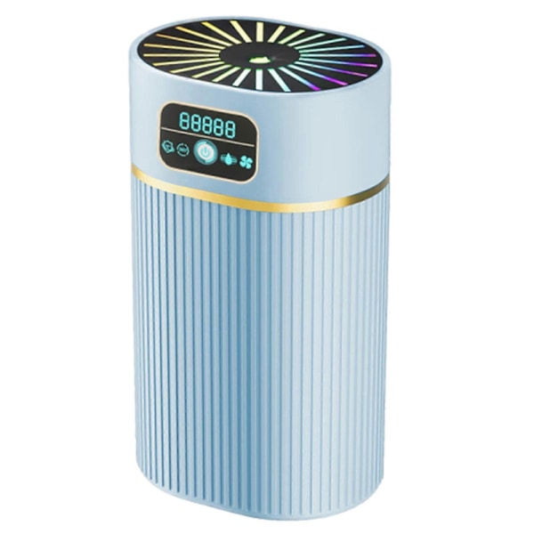Luftfugtere til soveværelse og stort rum 1.1L Cool Mist Luftfugter med stille natlysfunktion NY Blue