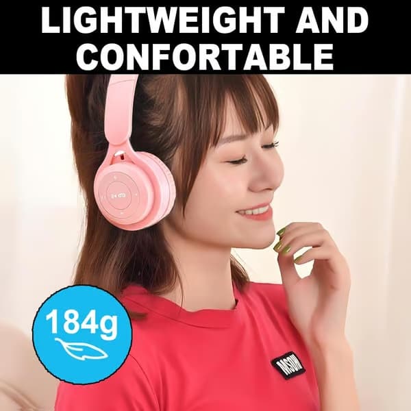 Trådlösa hörlurar barnhörlurar barnhörlurar Bluetooth-hörlurar barnhörlurar (vit)