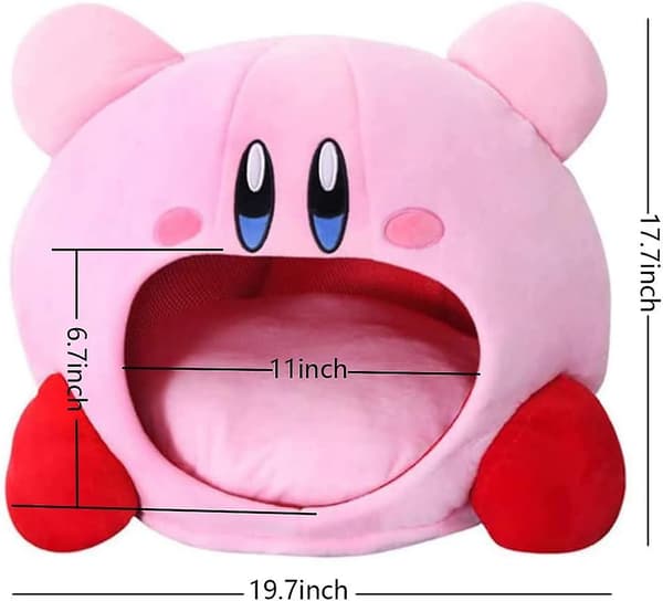 Puppy Cat Comfort Bed Cave Nest til Kirby Plushet Kattebed til Små Dyr