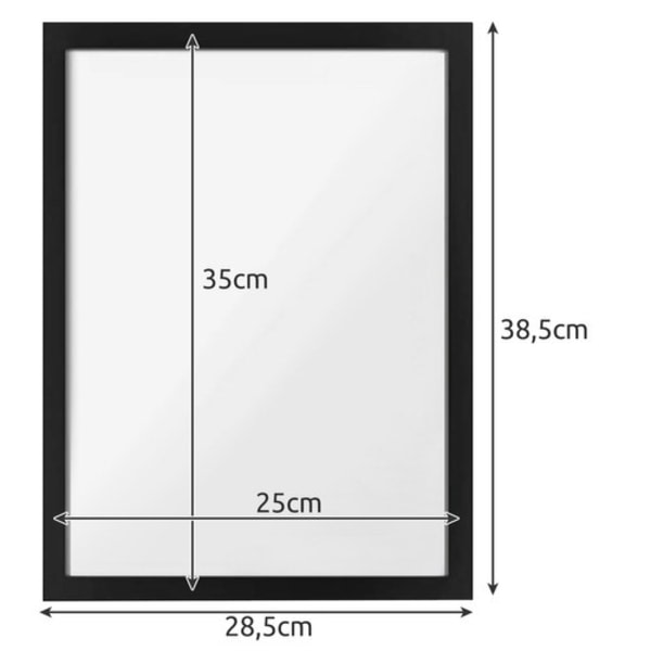 Fotoram med magnet 30x40cm - 2 st