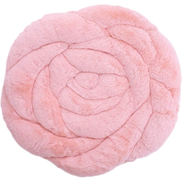 Tjock mjuk sittdyna mysig varm sittdyna komfort rosa sittdyna lindrar ryggsvansen ischias och svanskota smärtlindring stolsdynor för hemmet