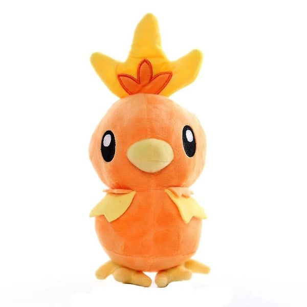 Nye 11-28cm serie plys legetøj Mew Larvitar Eevee Anime figurer dukke vedhæng børn Kawaii fødselsdagsgaver julepynt (FMY Cyndaquil