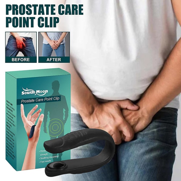 1/2 st Acuplus Prostate Care Point Clip, Acuplus Acupressure Hand Pressure Point Clips lindrar obehag i prostata utan ansträngning 1Pc