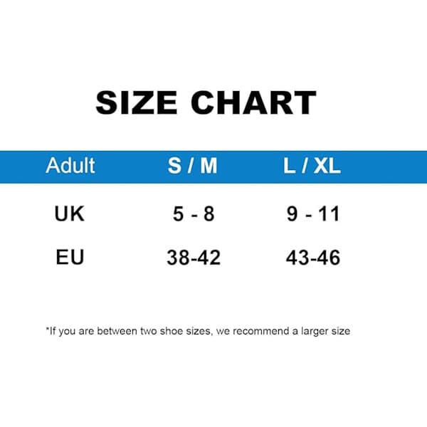 4 par - Kompresjonsstrømper - Unisex - Hvit og brun - S/M - EU38-42