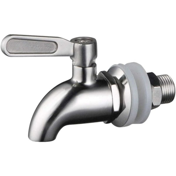 Total distance drikkevare dispenser reservedel stift rustfrit stål, enkelt