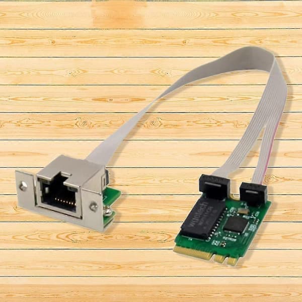 M.2 A+E 2.5G Ethernet Adapter 2.5G/1G/100M Multi-Gigabit M.2 Netværkskort 8125B COM