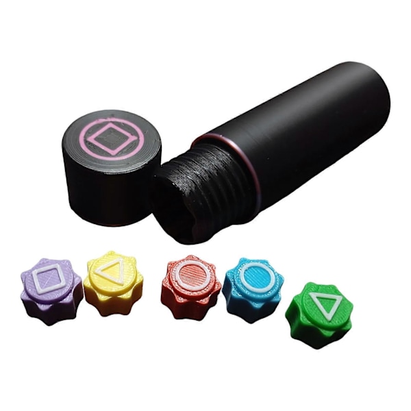 Squid Game, Squid Game Gonggi, Gonggi korealainen peli, Squid Game Gonggi -setti, Squid Games, kannettava kivienpyydystyspeli Black