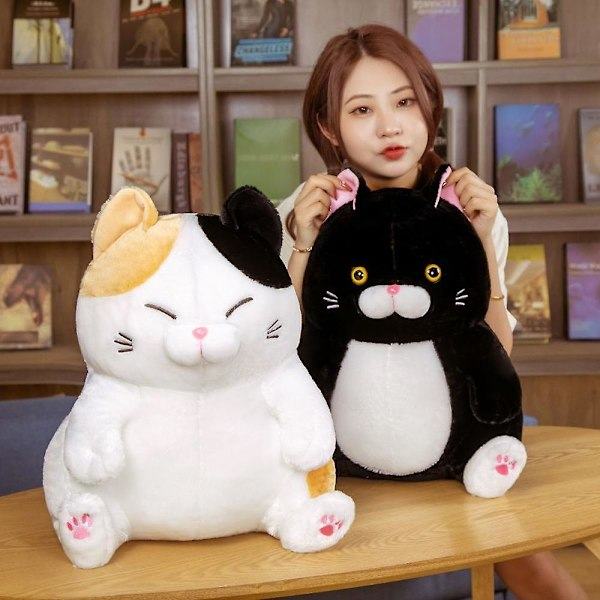 Kissakokoinen Pehmolelu, 11 Tuuman Kawaii Kissakokoinen Pehmolelu, Söpö Pehmeä Kissakokoinen Musta Kissakokoinen Tyyny Pehmolelu Kissakokoinen Leikki, Syntymäpäiville Jouluun