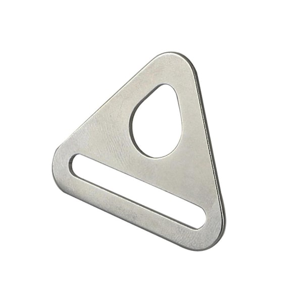 10 st Justerbara Trianglar med Stångsvängbar Clip D-Ring Spänne Gjutna 25mm