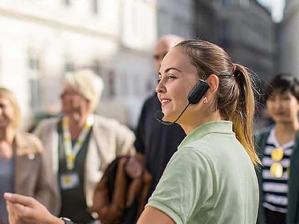 2.4G WiFi Trådløst Mikrofon Headset USB Genopladeligt Headset Mikrofon
