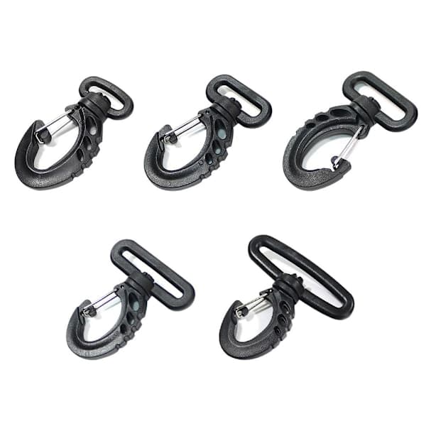 5st hummerkarbinfjäder Quickdraws Clip 60X36MM 60x36mm 60x36mm