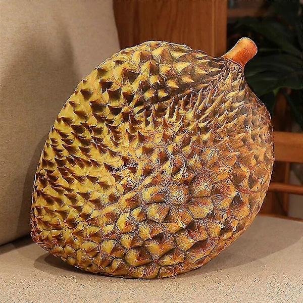 35-55 cm Eläväiset Hedelmäpehmolelut Simuloitu Omena Vesimeloni Mlemon Lychee Ango Mansikka Ananas Durian Täytetty Tyyny Durian  A 35-55cm