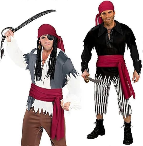 Piratkostume Tilbehør Plus Size Vinrød