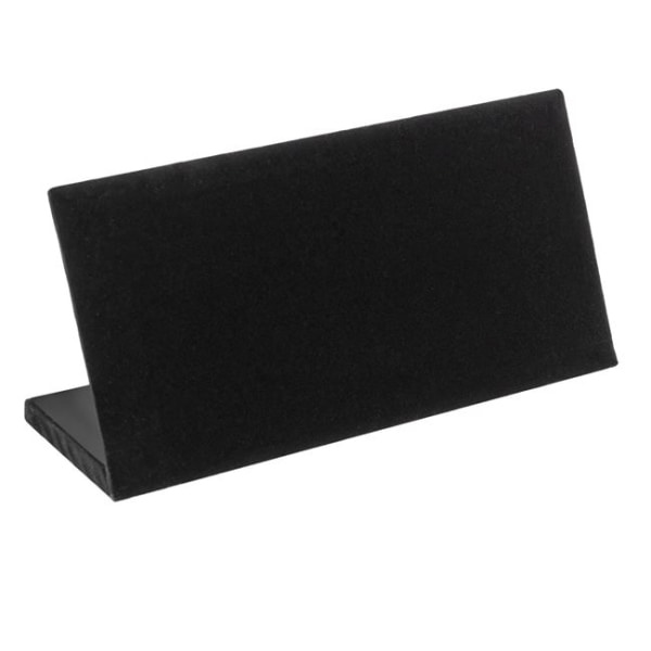 Sort fløjlsdisplay til halskæde / armbånd