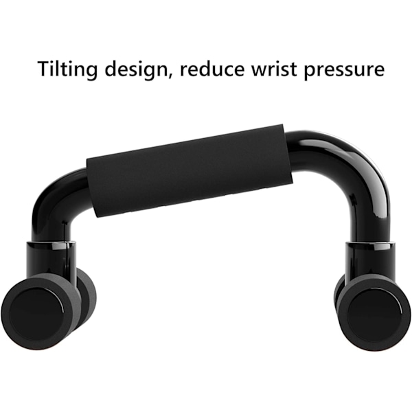 Træ Push Up Bars Push Up Stativer med Polstrede Skumgreb Skridsikre Robuste Push Up Håndtag Fantastisk til Mænd og Kvinder