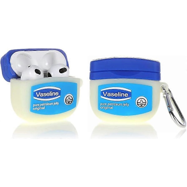 Passer for Airpods 3. generasjon 2021, Silikon Tegneserie Søtt Deksel Beskyttende Støtsikre Deksel for Airpods 3 Vaseline standard