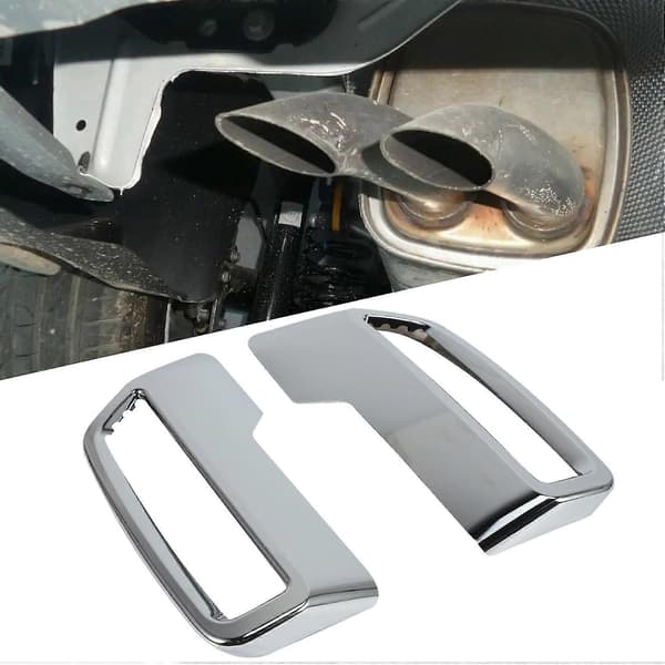 For 3008 5008 Allure 2017 - 2019 Eksosrør Haldeksel ABS Bakre Eksospotte End Pipe Cover De