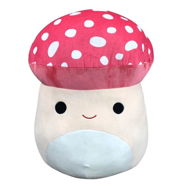 Squishmallow 8 tommer Malcolm Mushroom Plysjleketøy 1 stk