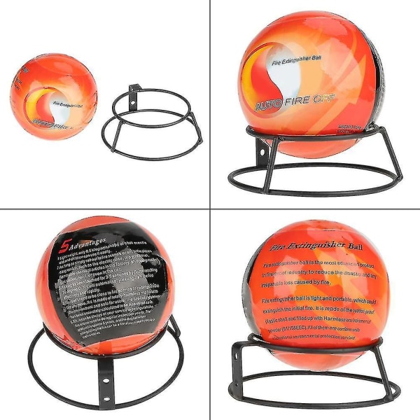 Palosammutinpallo, helppo heittää palohälytyksen pysäytystyökalun turvallisuus (0,5 kg)