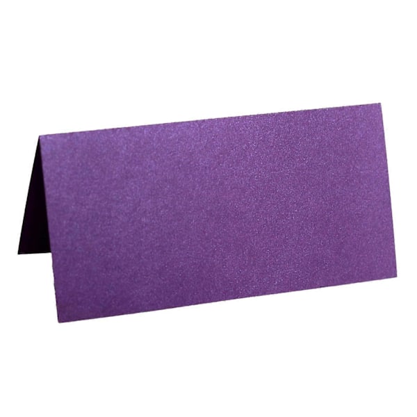 Placeringskort, 50-pack, Perfekt för bröllop, banketter, evenemang, bordskort, namnkort violet