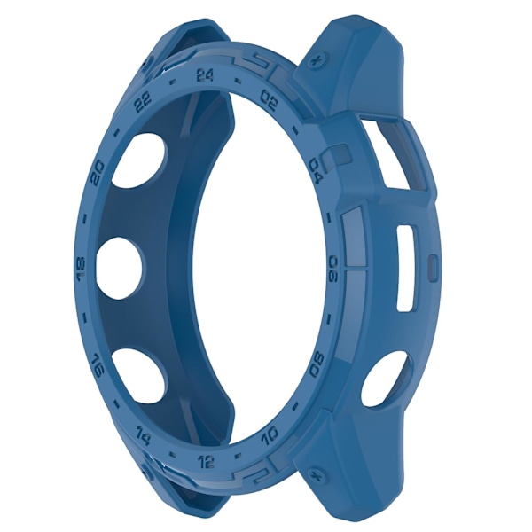 TPU-deksel for Garmin Enduro 2/Tactix 7 med hurtigutløsning, sportsklokke, huldeksel Dark blue Style E Other Smartwatch Model