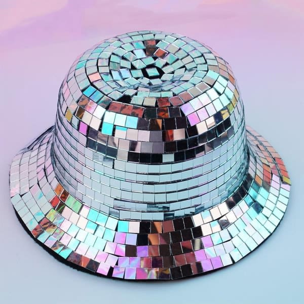 Disco Bucket Hat Disco Ball Cap Fiskerhatt