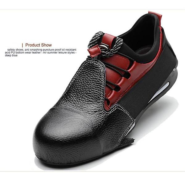 Universala Anti-kross Skyddsöverdrag för Stålhätta Skor, Unisex (Svart, 36-46)
