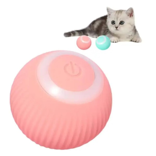 Power Ball 2.0 Cat Toy Automatisk Rollender Katzenballintelligentes Spielzeug 2PCS