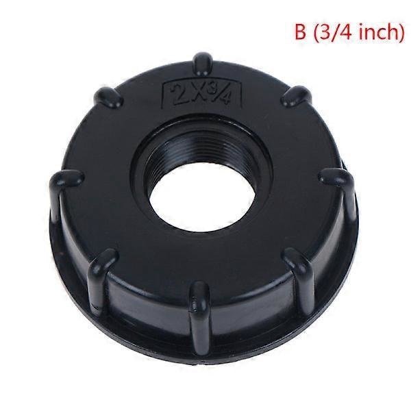 1/2\" 3/4\" 1\" Gevind IBC Tank Adapter Vandhane Vandtilslutning Udskift som på billedet B (0.75 inch)