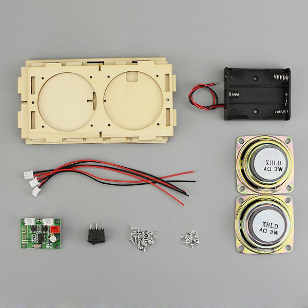 DIY Bluetooth Højttaler Materialevidenskab Eksperiment Undervisning Legetøjssæt Legetøj
