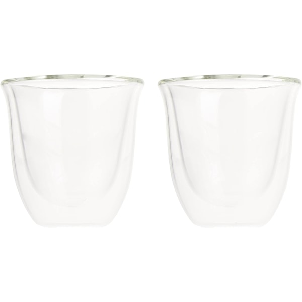 DLSC310 dubbelväggiga espressoglas, set med 2, 2 delar (förpackning om 1)