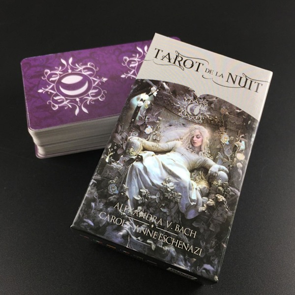 78 kortin Tarot-korttipeli - Mielenkiintoinen, upea ja hienostunut Tarot De La Nuit pelaajille