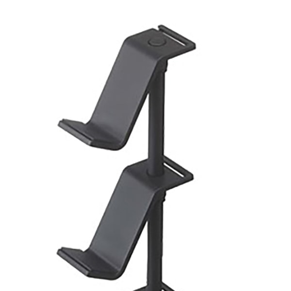3-lags spilcontroller opbevaringsstativ hul hovedtelefon spil konsol controller holder stand arrangør til XBOX sort