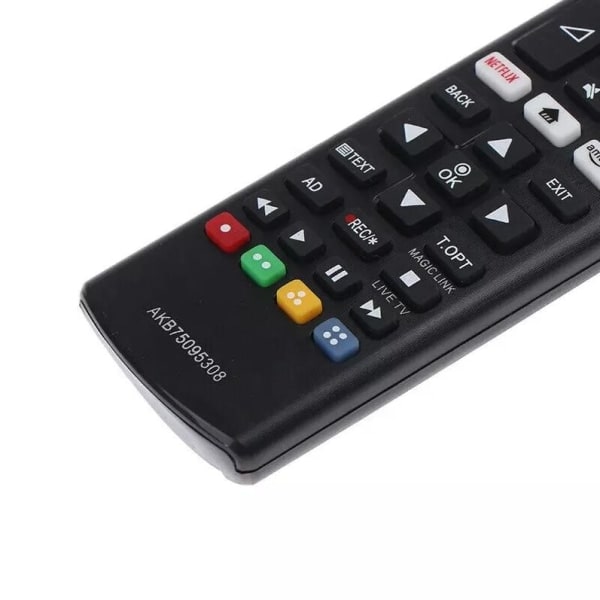 Universal fjernbetjening til LG TV AKB75095308 Sort