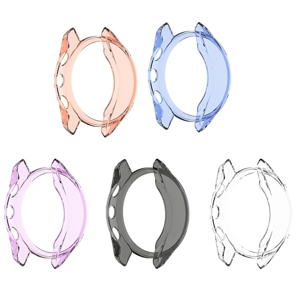Suojaava kuori Kirkas naarmuuntumaton Tpu-kellokuori Suojaus Yhteensopiva Garmin Approach S62 Translucent Orange