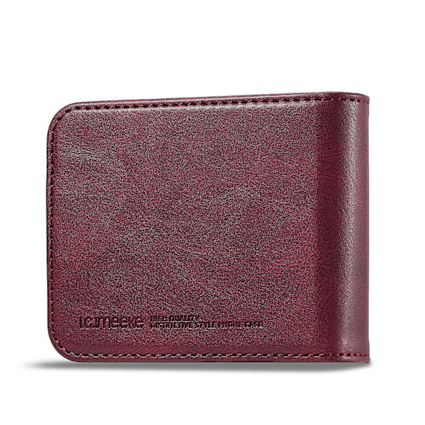 RFID Läderfodral för Samsung Galaxy Z Flip5 Red