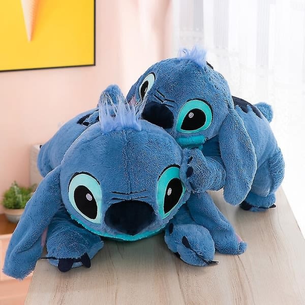 Disney Lilo ja Stitch Store Suuret täytetyt eläimet Lelut Tyyny Animella Nukkuville Lapsille Nukkeille Tytöille Lapsille Syntymäpäivälahja (45 cm ommel) - WELLNGS