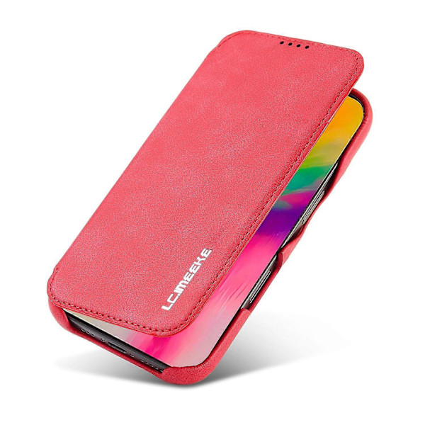 LC.IMEEKE Etui til iPhone 16 Pro Max med kortholder, stativ og lædercover Multicolor Style D