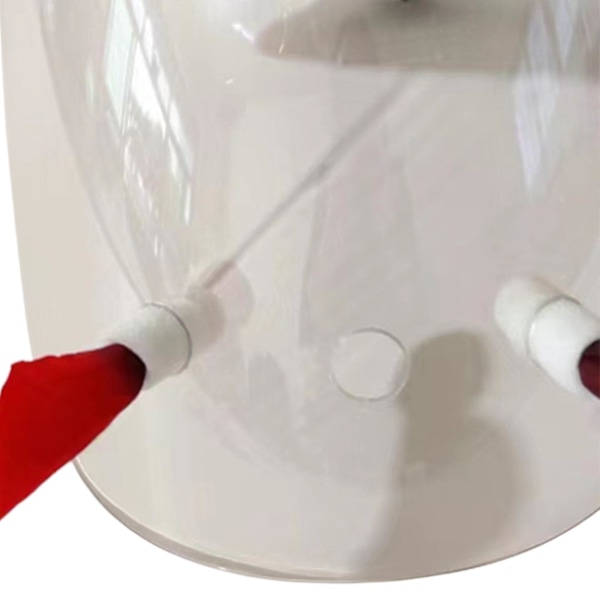 Kolibrimatningsmask Ansiktsmask Matare Fågelmatare för Uteplats Trädgård A C 26cmx28cm