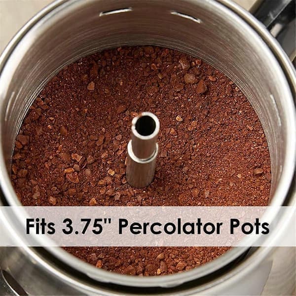 Perkolator kaffefiltre - 300 stk. 9,5 cm skivekaffefiltre til perkolator - ublegede engangsperkolatorfiltre