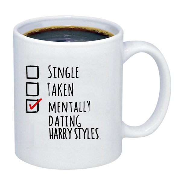 SSRGV Harry Styles Kaffeekrus Frokostkrus Morsomt Kaffeekrus 11 Unse Inspirerende Og Motiverende