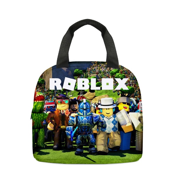 ROBLOX Frokostpose Bento Box Isoleret Picnicpose Børn Gave Skole C C