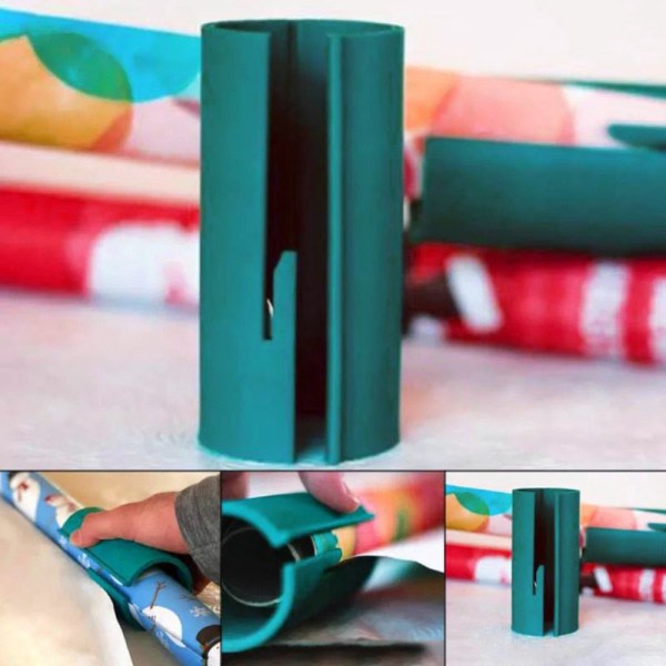 innpakningspapir Cutter Roll Cutter Tool for Wall Sticker Black