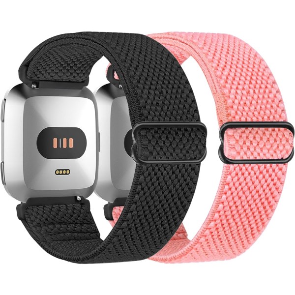 Fitbit Versa-rem - Justerbar sportrem i nylon