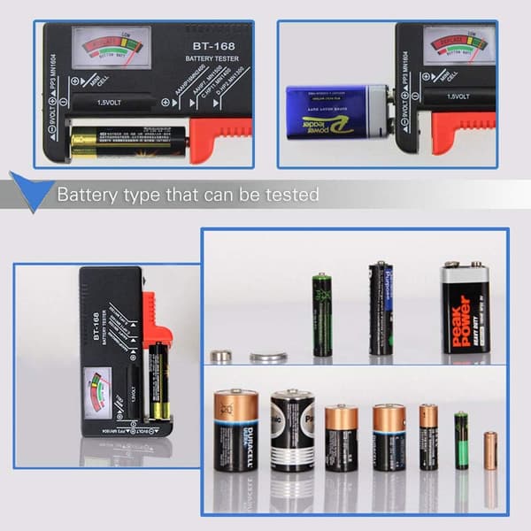 Batteritest, Universal Batterichecker til Knapceller