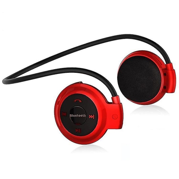 Mini-503 Mp3-spelare Bluetooth hörlurar, Stöd för FM-radio 32gb Tf-kort Red