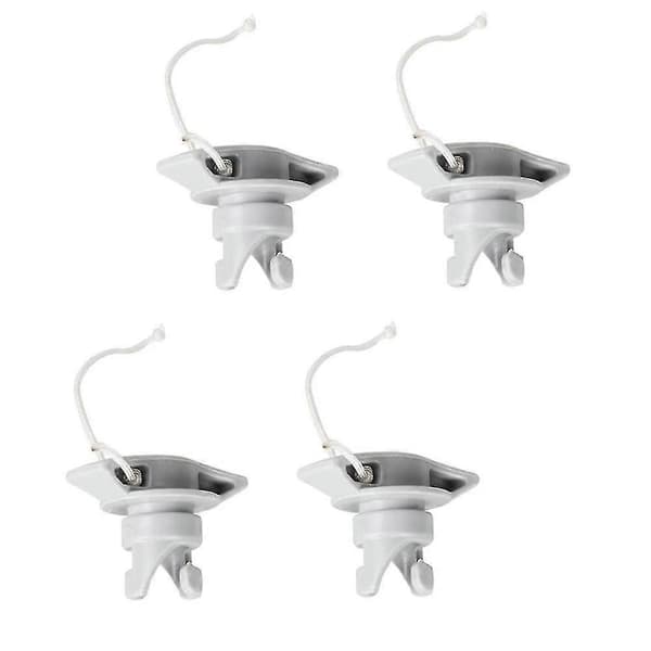 4 st Uppblåsbara Flottventiler Lock Dinghy Ventiler Plugg Båttillbehör