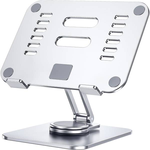 Tablet Stand, iPad Stand Holder, Aluminium 360° Roterende Foldbar Monitor Stand
